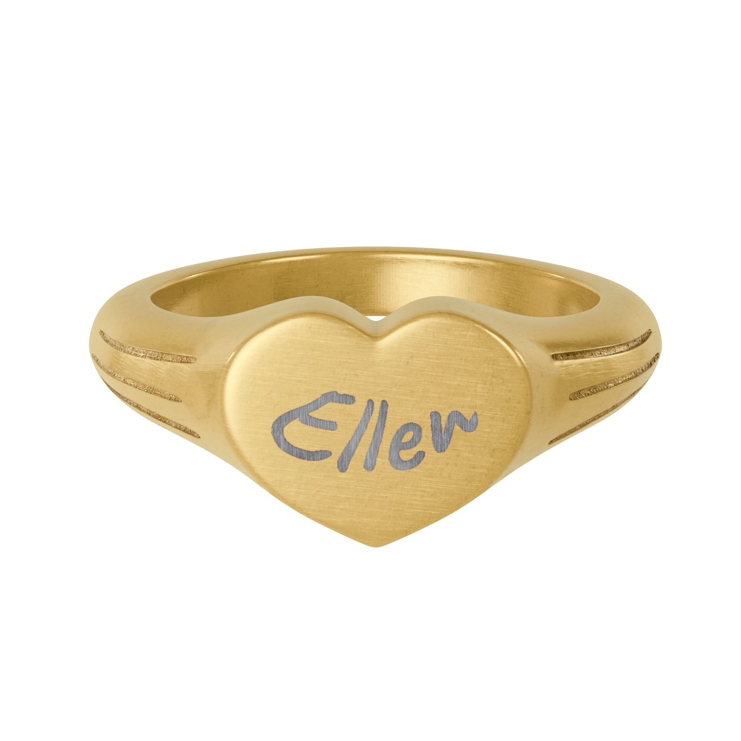 Stainless Steel Heart Ring